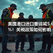 美国港口进口量锐减5.6%！关税政策如何影响全球贸易？