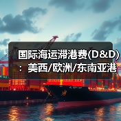 国际海运滞港费(D&D)：美西/欧洲/东南亚港口免租期对比全解析