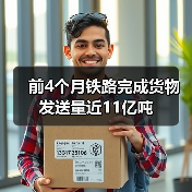 前4个月铁路完成货物发送量近11亿吨（图3）