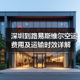 深圳到路易斯维尔空运费用及运输时效详解