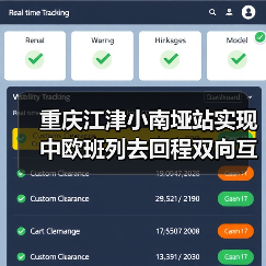重庆江津小南垭站实现中欧班列去回程双向互通（图4）