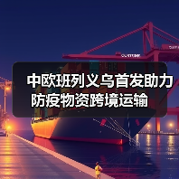 中欧班列义乌首发助力防疫物资跨境运输（图3）