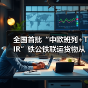 全国首批“中欧班列+TIR”铁公铁联运货物从郑发出顺利出境