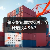 航空货运需求预测：全球增长4.5%？（图3）