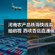 河南农产品铁海快线首趟启程 西峡香菇直通俄罗斯市场（图2）