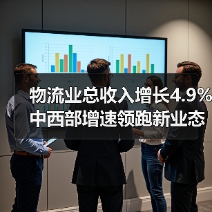物流业总收入增长4.9% 中西部增速领跑新业态崛起(图2) 物流业总收入增长4.9% 中西部增速领跑新业态崛起(图2)