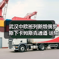 武汉中欧班列新增俄罗斯下卡姆斯克通道 运输时效提升2-3天（图1）