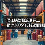 蒲江铁路物流港开工!预计2035年开行国际班列超2000列(图4) 蒲江铁路物流港开工!预计2035年开行国际班列超2000列(图4)