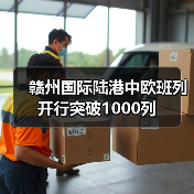 赣州国际陆港中欧班列开行突破1000列(图3) 赣州国际陆港中欧班列开行突破1000列(图3)