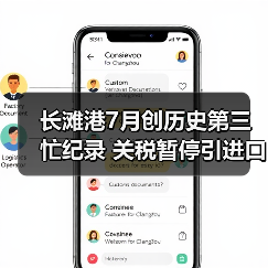长滩港7月创历史第三忙纪录 关税暂停引进口激增(图1) 长滩港7月创历史第三忙纪录 关税暂停引进口激增(图1)