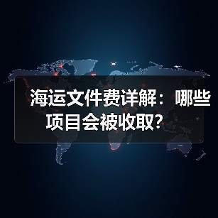 海运文件费详解：哪些项目会被收取？