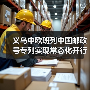 义乌中欧班列中国邮政号专列实现常态化开行
