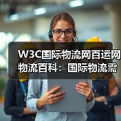 W3C国际物流网百运网物流百科：国际物流需求判断与维护指南（图1）