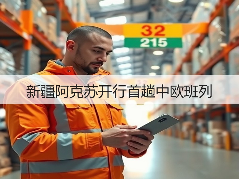 新疆阿克苏开行首趟中欧班列