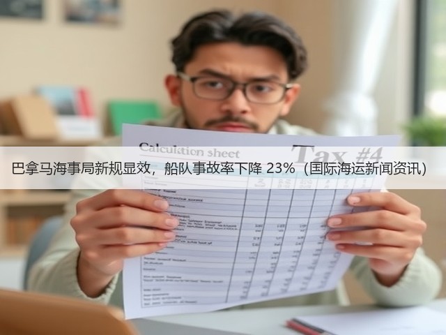 巴拿马海事局新规显效，船队事故率下降 23%（国际海运新闻资讯）(图1)