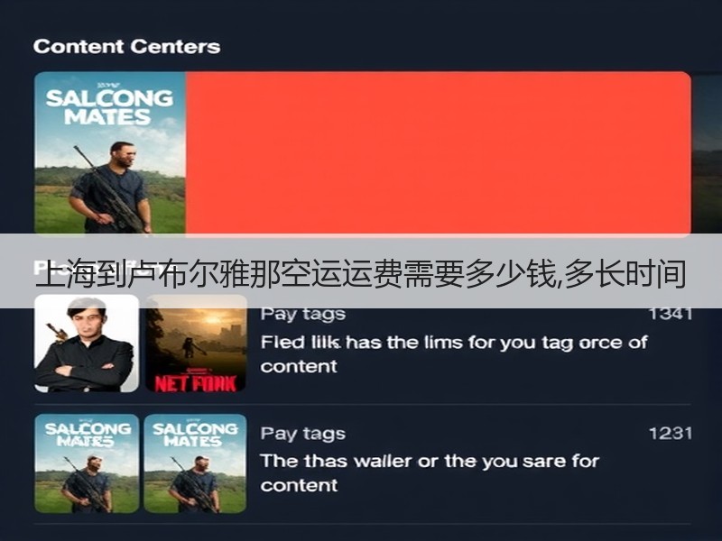 上海到卢布尔雅那空运运费需要多少钱,多长时间