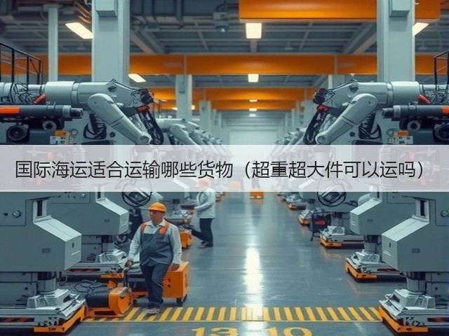 国际海运适合运输哪些货物（超重超大件可以运吗）(图2)