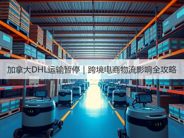 加拿大DHL运输暂停｜跨境电商物流影响全攻略(图1)