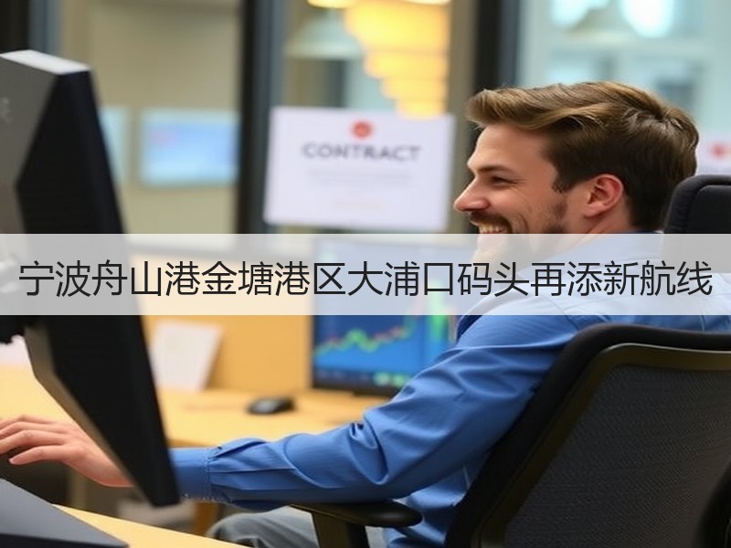 宁波舟山港金塘港区大浦口码头再添新航线