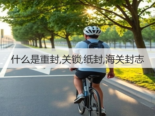 什么是重封,关锁,纸封,海关封志(图2) 什么是重封,关锁,纸封,海关封志(图2)