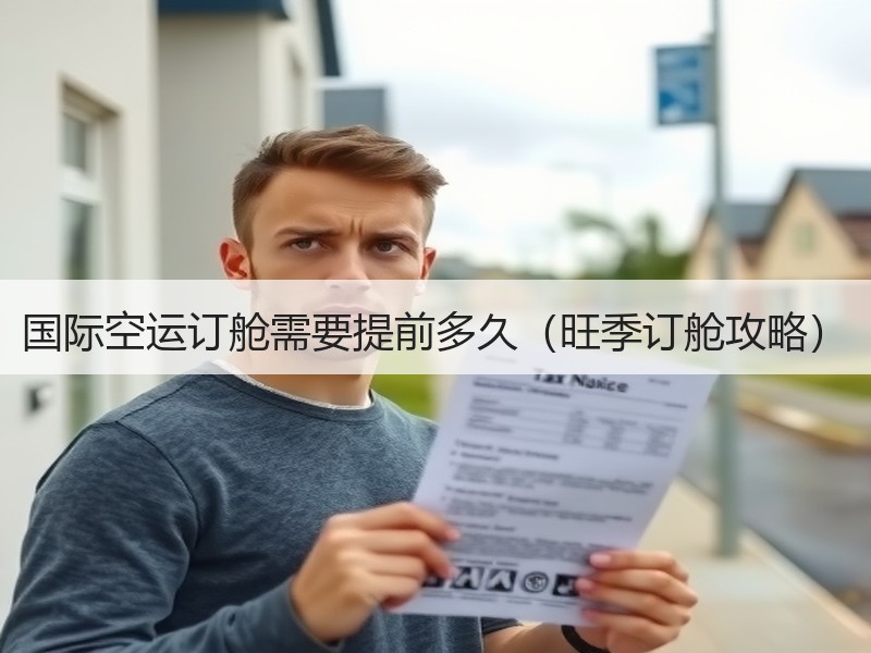 国际空运订舱需要提前多久（旺季订舱攻略）