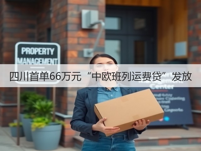 四川首单66万元“中欧班列运费贷”发放(图3) 四川首单66万元“中欧班列运费贷”发放(图3)