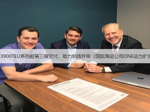 今治造船13900TEU系列船第三艘交付,助力航线升级(国际海运公司ONE运力扩张再提速)(图1) 今治造船13900TEU系列船第三艘交付,助力航线升级(国际海运公司ONE运力扩张再提速)(图1)