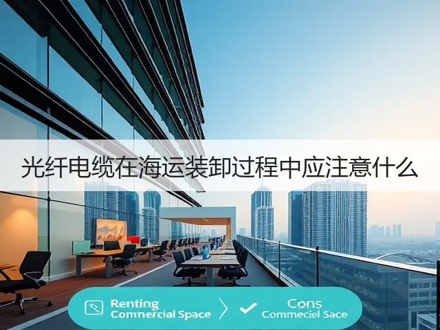 光纤电缆在海运装卸过程中应注意什么(图2)