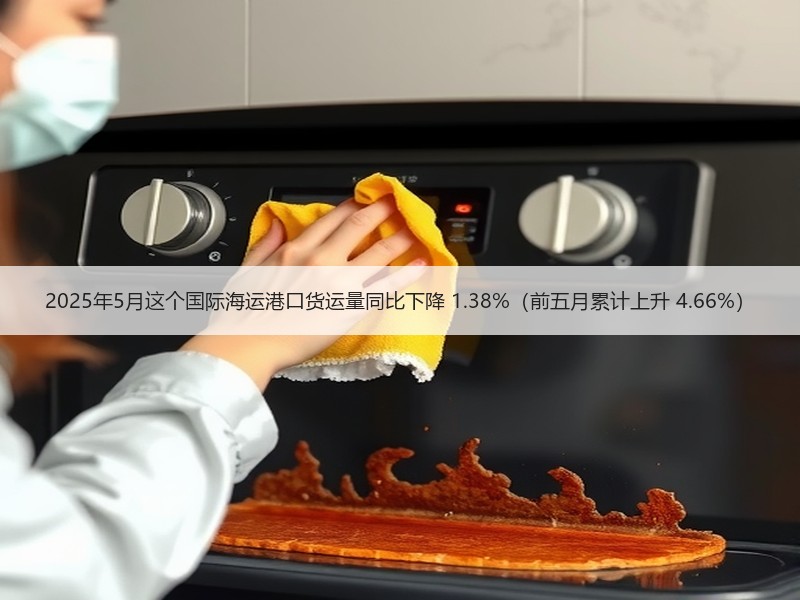 2025年5月这个国际海运港口货运量同比下降 1.38%(前五月累计上升 4.66%) 2025年5月这个国际海运港口货运量同比下降 1.38%(前五月累计上升 4.66%)