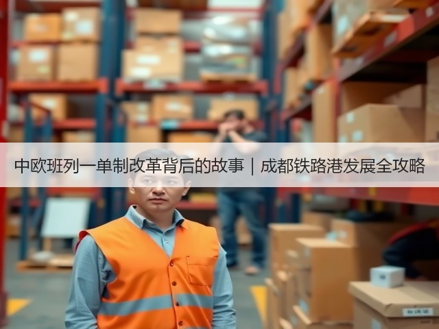 中欧班列一单制改革背后的故事|成都铁路港发展全攻略(图3) 中欧班列一单制改革背后的故事|成都铁路港发展全攻略(图3)