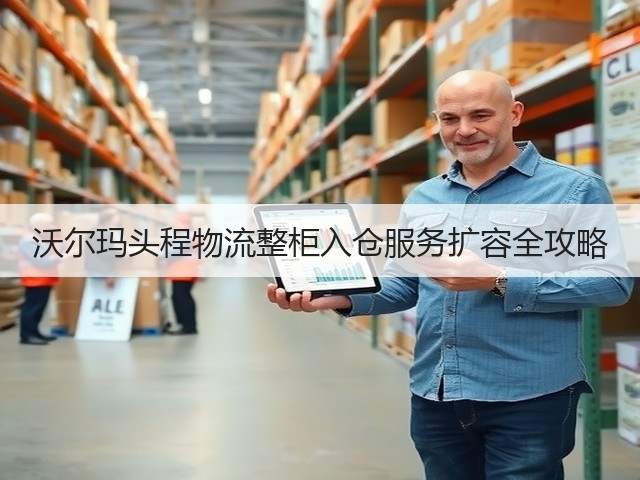 沃尔玛头程物流整柜入仓服务扩容全攻略(图2) 沃尔玛头程物流整柜入仓服务扩容全攻略(图2)