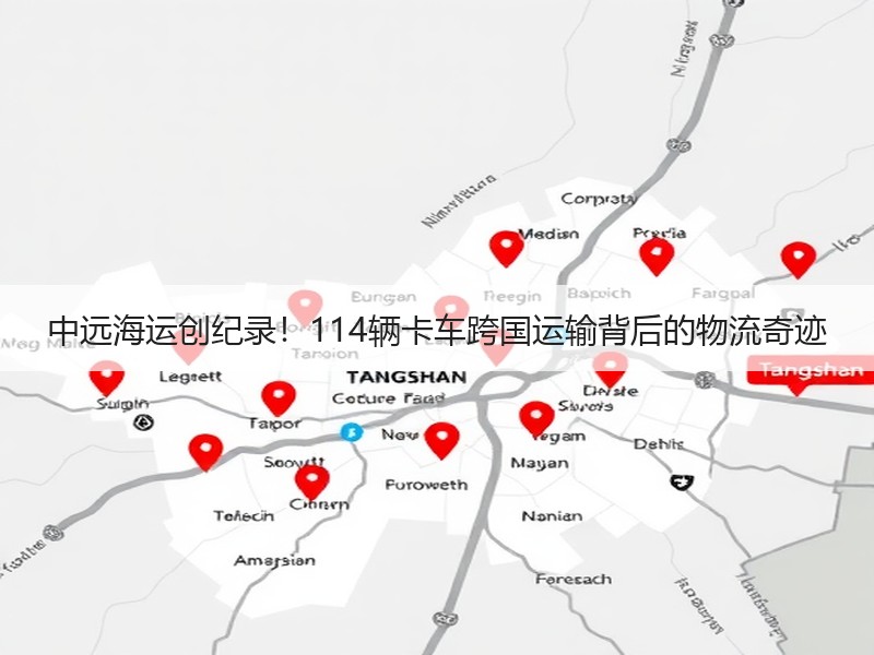 中远海运创纪录!114辆卡车跨国运输背后的物流奇迹 中远海运创纪录!114辆卡车跨国运输背后的物流奇迹
