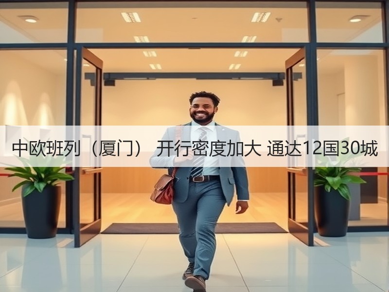 中欧班列（厦门） 开行密度加大 通达12国30城