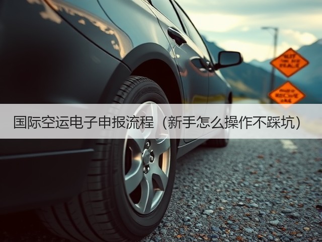 国际空运电子申报流程(新手怎么操作不踩坑)(图2) 国际空运电子申报流程(新手怎么操作不踩坑)(图2)
