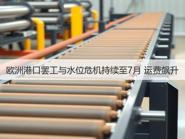 欧洲港口罢工与水位危机持续至7月 运费飙升(图3) 欧洲港口罢工与水位危机持续至7月 运费飙升(图3)