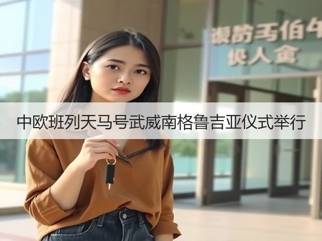 中欧班列天马号武威南格鲁吉亚仪式举行(图3) 中欧班列天马号武威南格鲁吉亚仪式举行(图3)