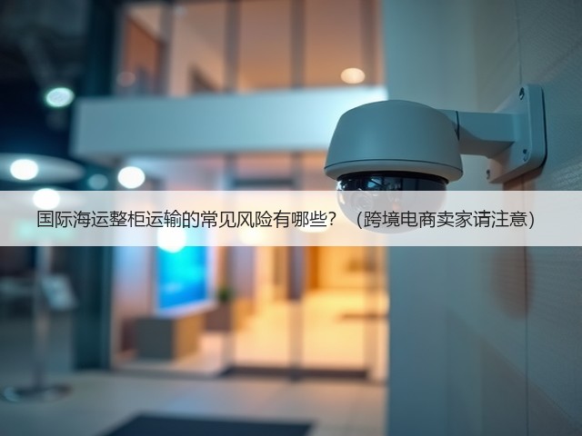 国际海运整柜运输的常见风险有哪些?(跨境电商卖家请注意)(图3) 国际海运整柜运输的常见风险有哪些?(跨境电商卖家请注意)(图3)