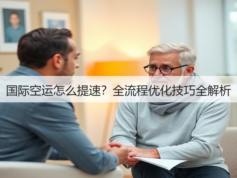 国际空运怎么提速？全流程优化技巧全解析