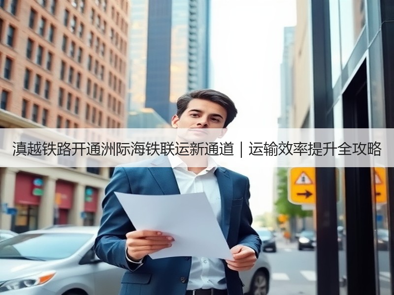 滇越铁路开通洲际海铁联运新通道|运输效率提升全攻略 滇越铁路开通洲际海铁联运新通道|运输效率提升全攻略