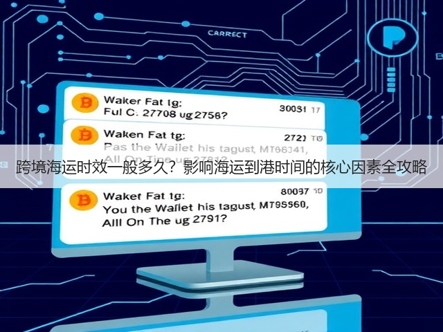 跨境海运时效一般多久？影响海运到港时间的核心因素全攻略(图1)
