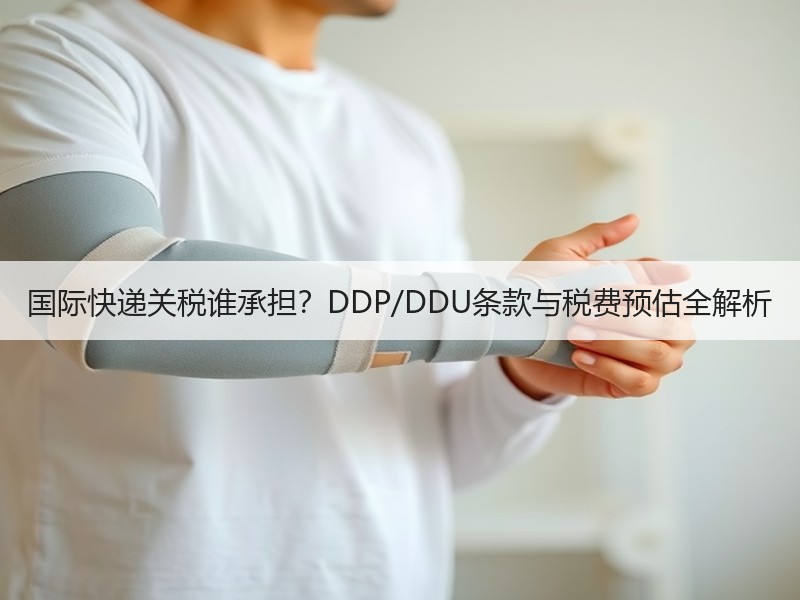 国际快递关税谁承担？DDP/DDU条款与税费预估全解析