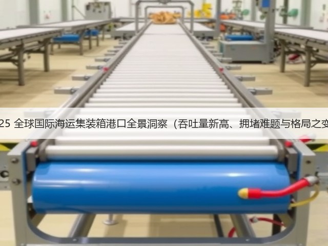 2025 全球国际海运集装箱港口全景洞察(吞吐量新高、拥堵难题与格局之变)(图3) 2025 全球国际海运集装箱港口全景洞察(吞吐量新高、拥堵难题与格局之变)(图3)