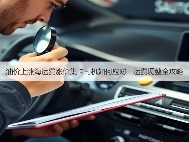 油价上涨海运费涨价集卡司机如何应对|运费调整全攻略(图2) 油价上涨海运费涨价集卡司机如何应对|运费调整全攻略(图2)