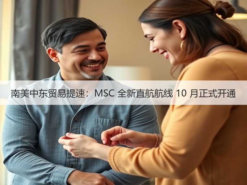 南美中东贸易提速:MSC 全新直航航线 10 月正式开通 南美中东贸易提速:MSC 全新直航航线 10 月正式开通