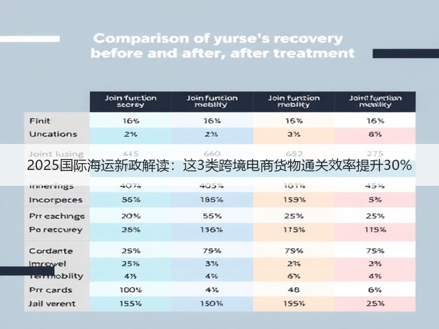 2025国际海运新政解读:这3类跨境电商货物通关效率提升30%(图1) 2025国际海运新政解读:这3类跨境电商货物通关效率提升30%(图1)