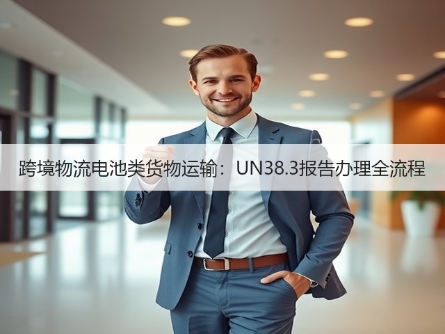 跨境物流电池类货物运输:UN38.3报告办理全流程(图3) 跨境物流电池类货物运输:UN38.3报告办理全流程(图3)