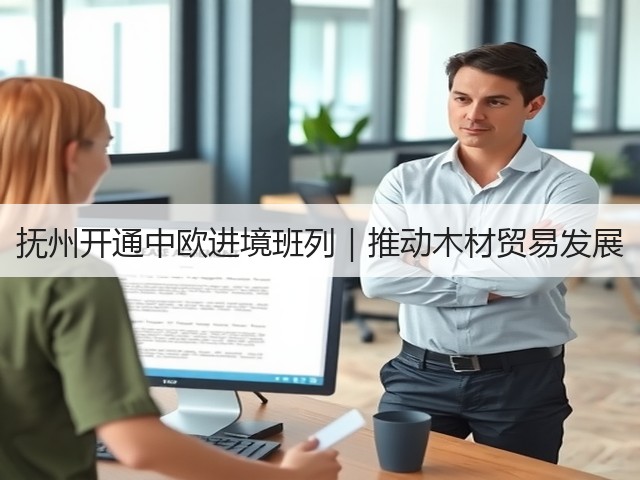 抚州开通中欧进境班列｜推动木材贸易发展(图1)