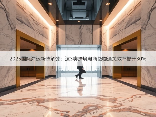 2025国际海运新政解读:这3类跨境电商货物通关效率提升30%(图3) 2025国际海运新政解读:这3类跨境电商货物通关效率提升30%(图3)