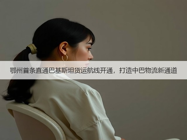 鄂州首条直通巴基斯坦货运航线开通,打造中巴物流新通道(图2) 鄂州首条直通巴基斯坦货运航线开通,打造中巴物流新通道(图2)
