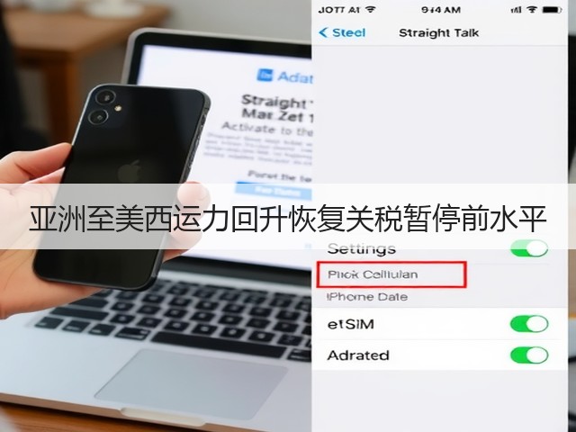 亚洲至美西运力回升恢复关税暂停前水平(图3) 亚洲至美西运力回升恢复关税暂停前水平(图3)